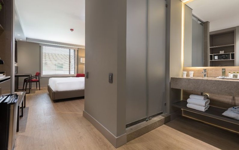 Baño Hotel Habitel Prime Bogotá